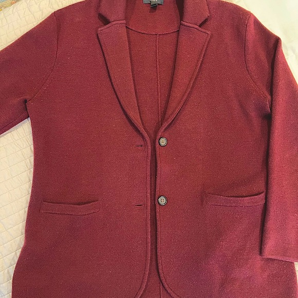 J. Crew Sweaters - J. Crew Merino Wool Sweater Blazer